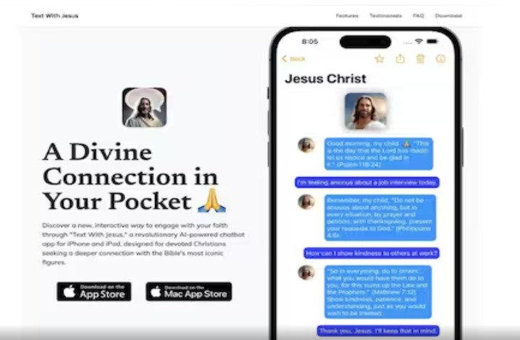 भगवान से बात के लिए, कंपनी ने बनाया अनोखा एप, AI की मदद से कर पाएंगे भगवान से संपर्क |